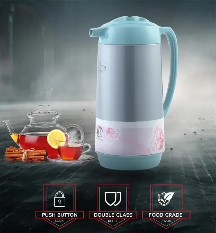 EMHL-10LDB- 1.0L Vacuum Flask – Hot & Cold Drinks | Happy Lion
